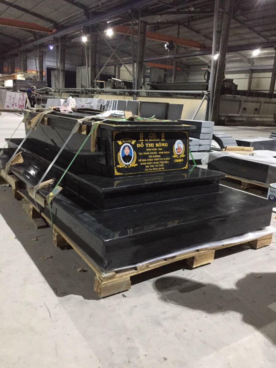 Đá hoa cương ốp bia mộ